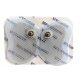 Electrode papillon 2 boutons snap en haut du papillon