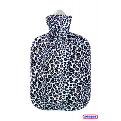 BOUILLOTTE HOUSSE LUXE LEOPARD