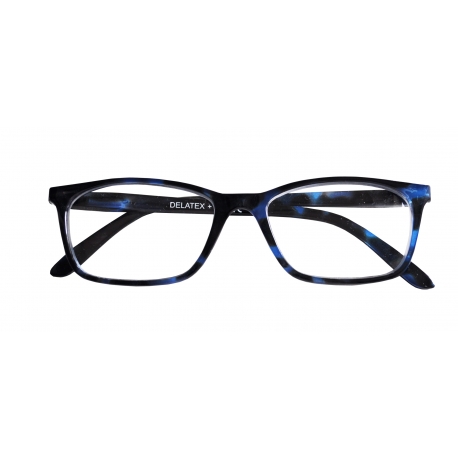 Lunettes Loupes de Lecture Luxe, modèle Janis bleu