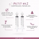 Kit de seringues nasales Petit Nez® - 2 seringues, 1 récipient, 1 goupillon