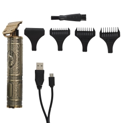 Tondeuse de précision vintage barbe et cheveux