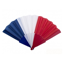 Eventail Bleu Blanc rouge