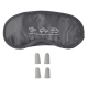 Kit voyage masque de sommeil + 2 paires de bouchons oreilles