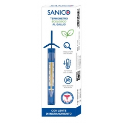 Thermomètre verre au gallium Sanico